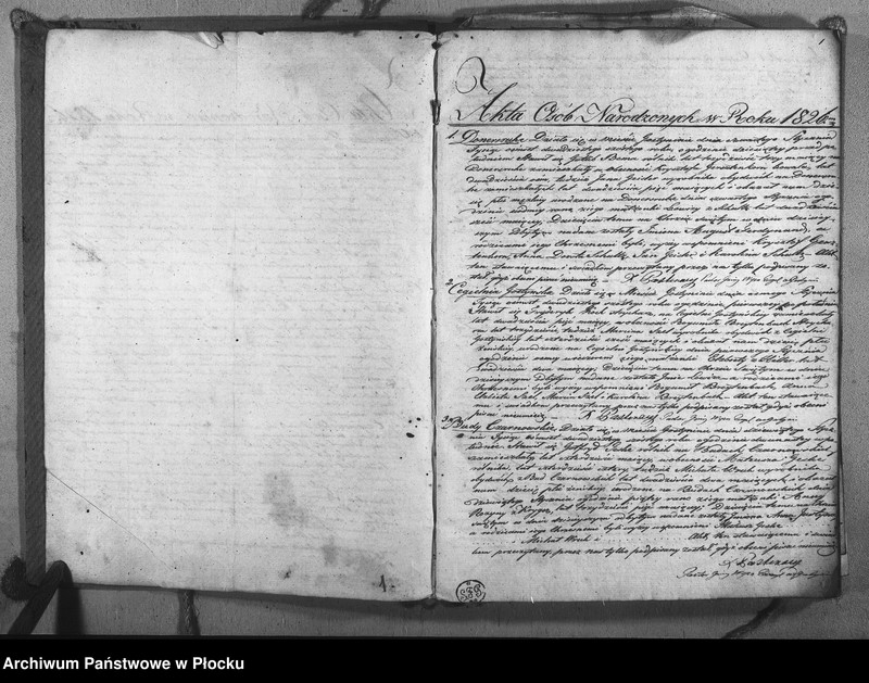 Obraz z jednostki "Akta urodzeń, małżeństw i zgonów"