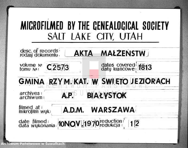 image.from.unit.number "Akta zaślubionych gminy święto-jeziorskiey od 1-go stycznia 1813 roku az do ostatniego grudnia"