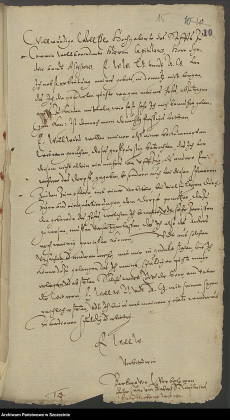 image.from.unit.number "Vizedominats-Hebungen darin Exekution in Kossin Kr. Pyritz."