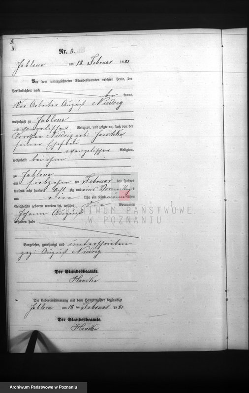 Obraz 10 z jednostki "Księga urodzeń"