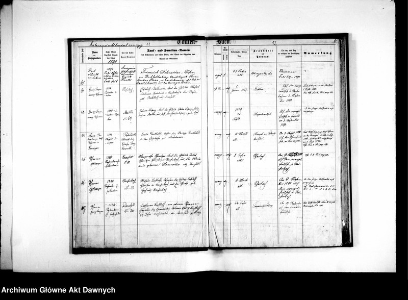 image.from.unit.number "Gmina: Dornfeld. Seniorat: średni. Konfesja: augsburska. Księga metrykalna zgonów."