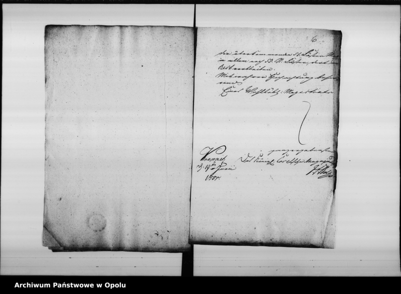 Obraz 10 z jednostki "Acta des Magistrats zu Oppeln betreffend Verpflegung des v[on] Holtzendorffschen Cürassier Regiments"