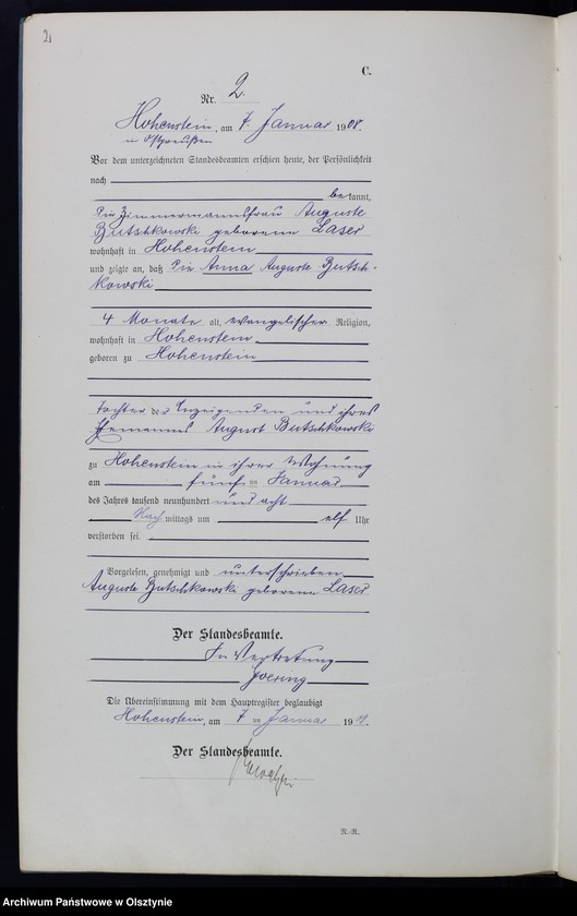 image.from.unit.number "Sterbe-Neben-Register Nr 1 - 46"