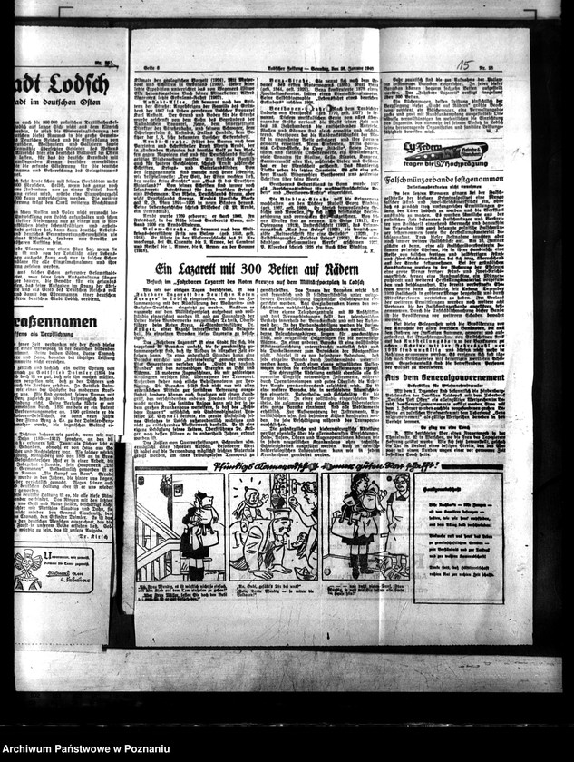 Obraz 19 z jednostki "Problem przestrzennego zabudowania Łodzi"