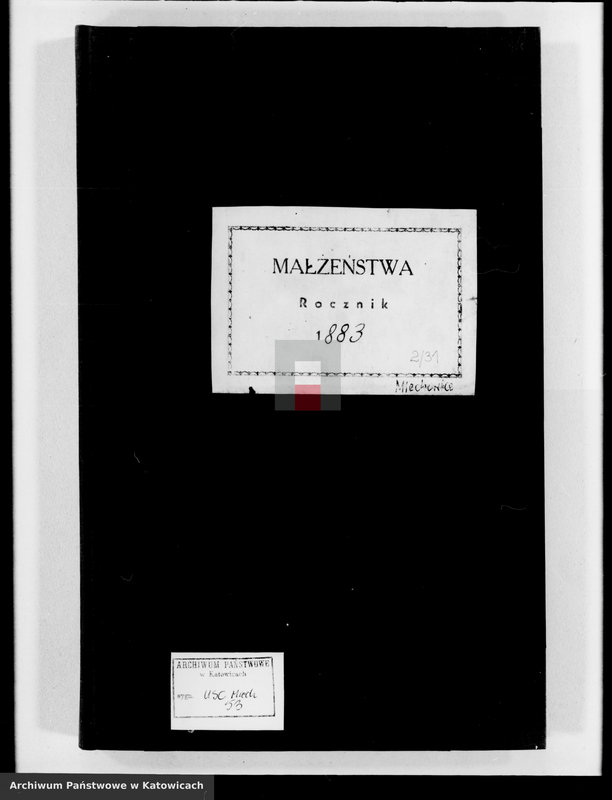 image.from.unit.number "Księga małżeństw za rok 1883 [nr 1 - 79]"