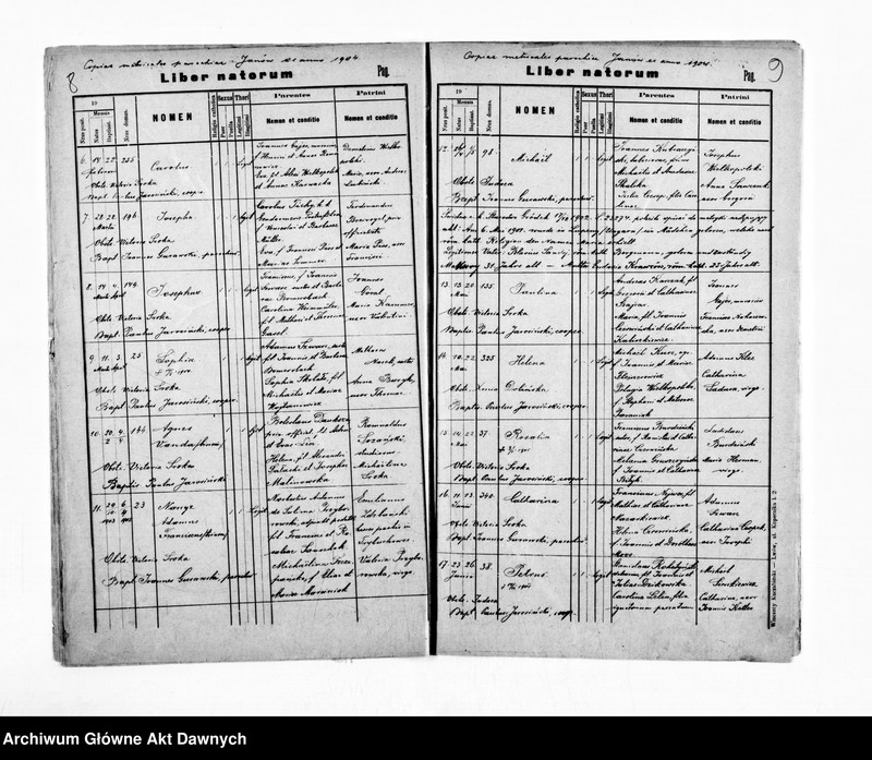 image.from.unit.number "Parafia: Janów (Gródecki). Dekanat: Gródek Jagielloński. Kopie z ksiąg metrykalnych ur., śl. dla całej parafii (miasto Janów i wsie)."