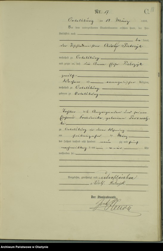 image.from.unit.number "Sterbe-Haupt-Register Nr 1 - 73"