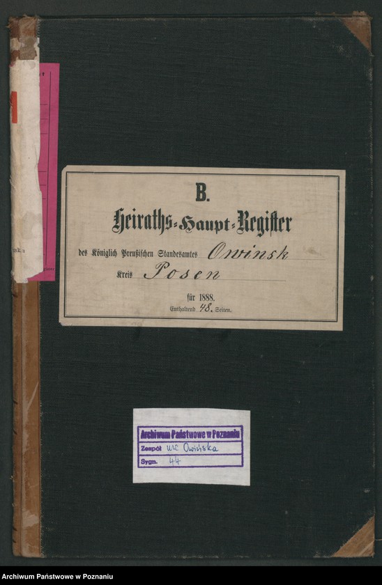image.from.unit.number "Księga małżeństw"
