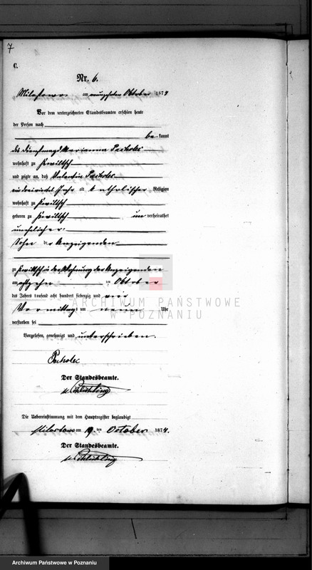 Obraz 7 z jednostki "Księga zgonów"