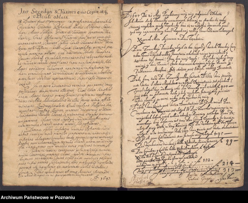 Obraz 13 z jednostki "Protocolon officii consularis Posnaniensis."