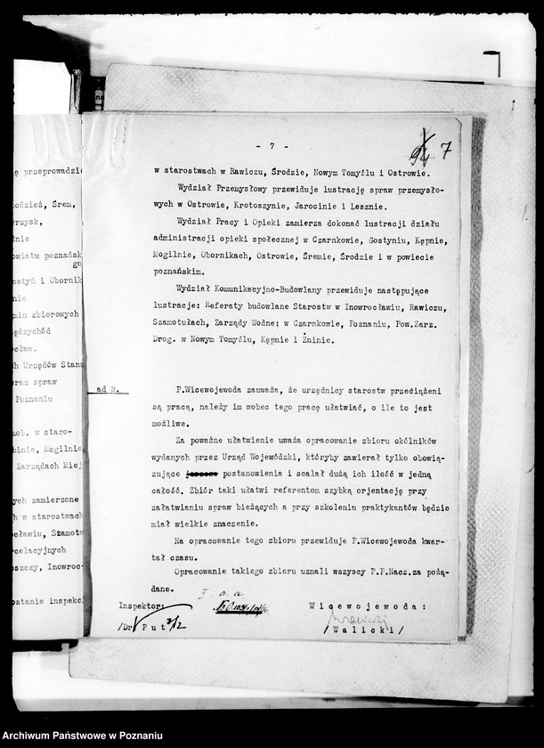 Obraz 11 z jednostki "Konferencje naczelników wydziałów /protokoły z konferencji sprawozdawczych"