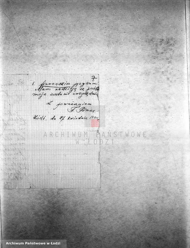 Obraz 11 z jednostki "[Podania o pracę]"