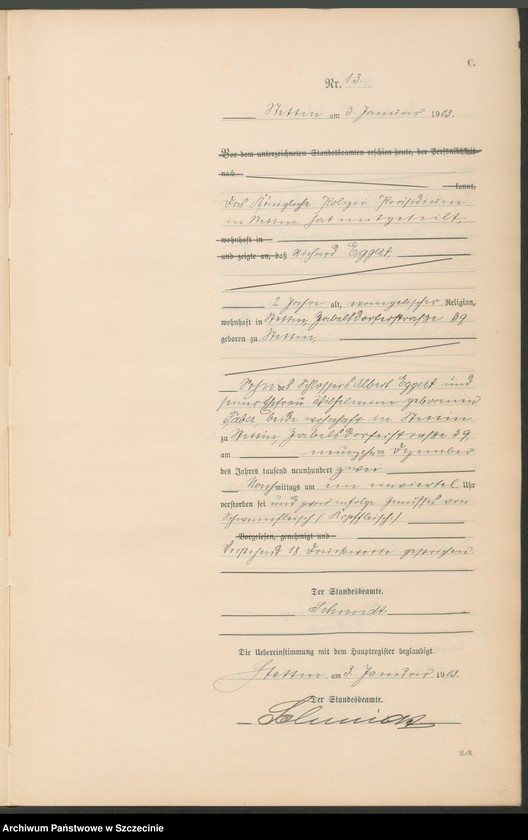 image.from.unit.number "Sterbe-Register (Neben-Register) Band I"
