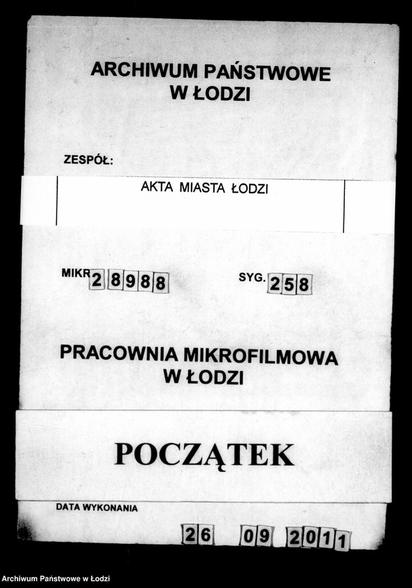 Obraz 1 z jednostki "Akta w przedmiocie pożyczek bankowych"