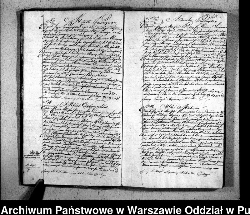 image.from.unit.number "Akta urodzeń, małżeństw i zgonów"
