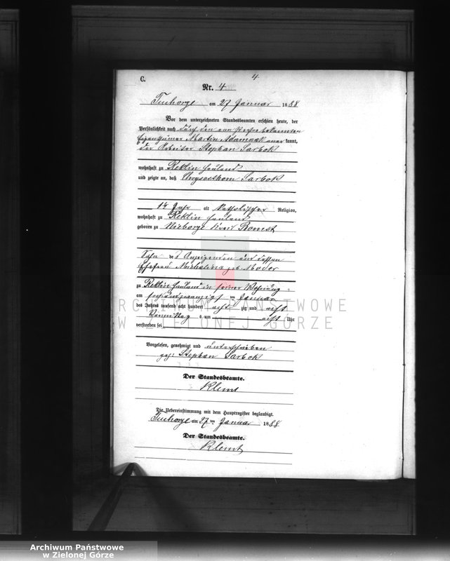 Obraz 7 z jednostki "Sterbe-Neben-Register"