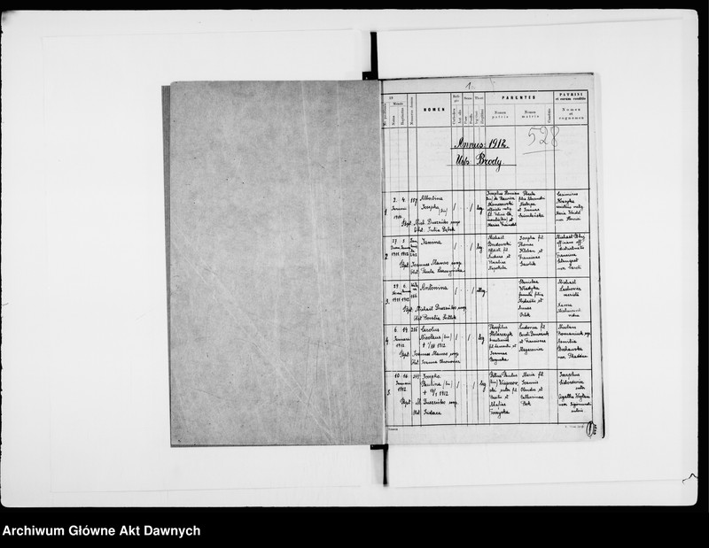image.from.unit.number "Parafia: Brody. Dekanat: Brody. Księga metrykalna urodzeń, ślubów i zgonów dla miasta Brody i wsi: Berlin, Stare Brody, Bielawce, Ditkowce, Gaje Ditkowieckie, Gaje Starobrodzkie, Jazłowczyk, Klekotów, Koniuszków, Łahodów, Nowitczyzna, Ponikowica, Smólno, Suchowola, Sznyrów."