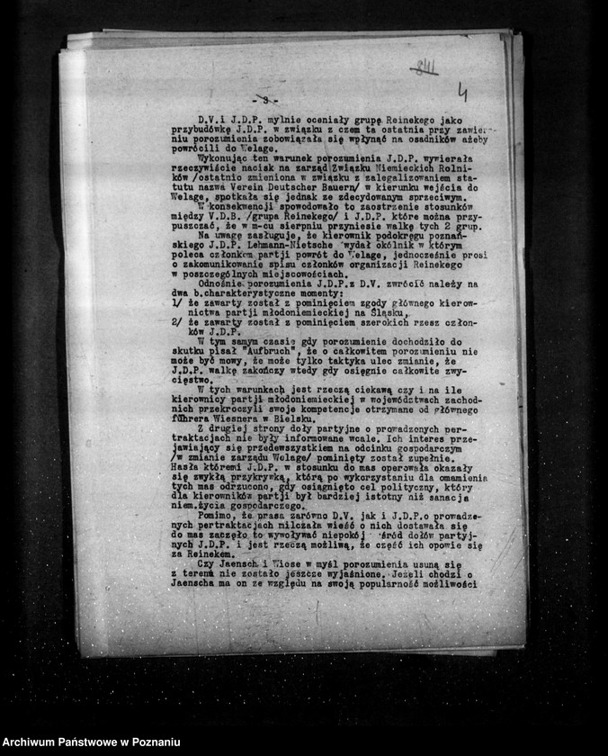 Obraz 10 z jednostki "Sprawozdania z życia mniejszości narodowych za miesiące lipiec i sierpień, wrzesień 1934 r."