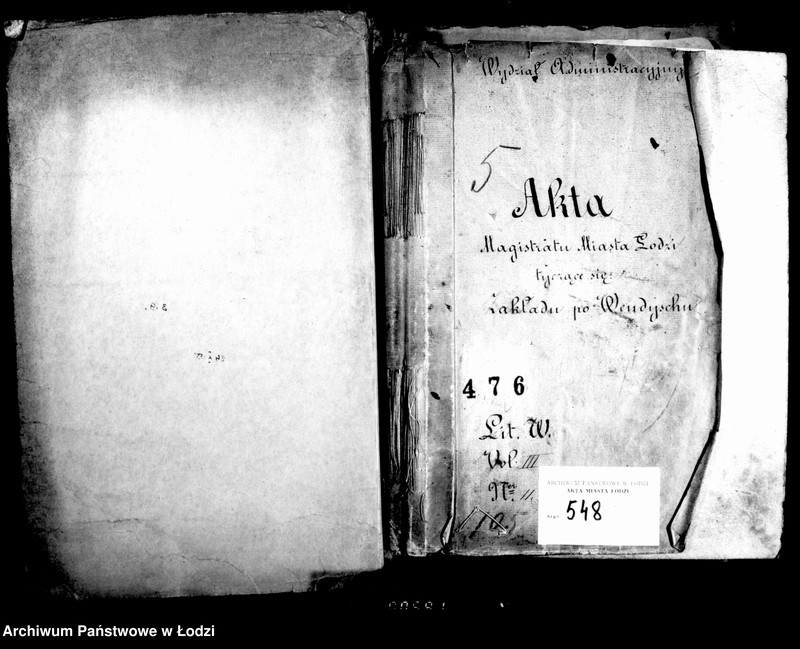 Obraz 5 z jednostki "Akta tyczące się zakładu po Wendischu"