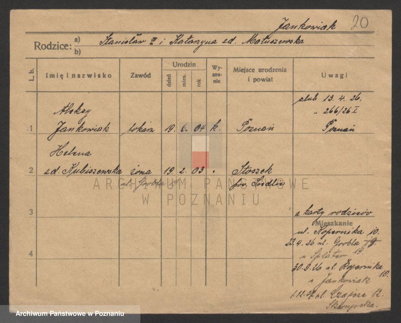 Obraz 20 z jednostki "Janko - Jankowiak (żonaci, samotni mężczyźni)"