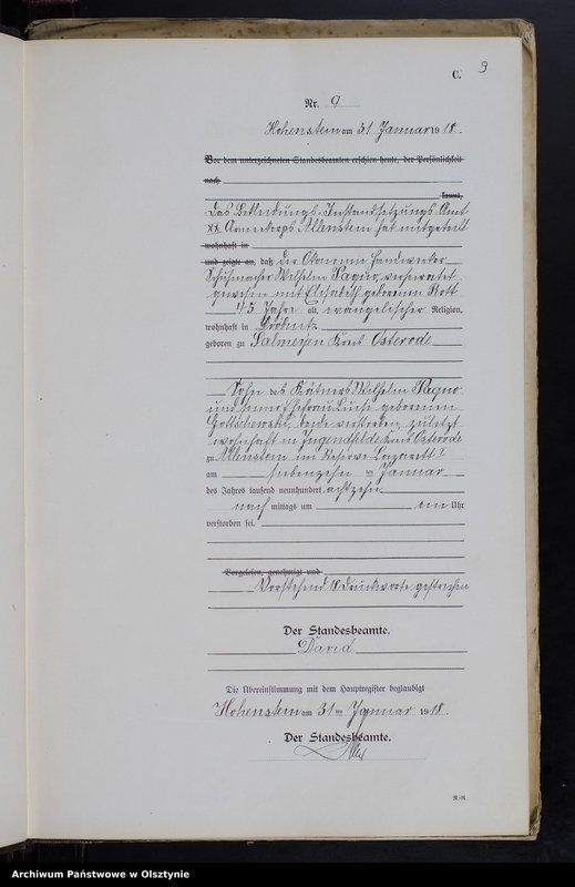 image.from.unit.number "Sterbe-Neben-Register Nr 1 - 223"