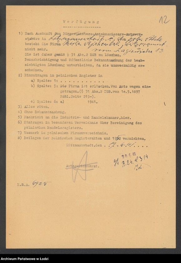 Obraz 14 z jednostki "Mirla Ajchental – sklep spożywczy"