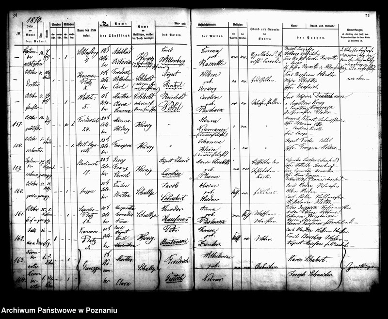 Obraz 18 z jednostki "[Akta zgonów, ślubów, urodzeń i chrztów]"