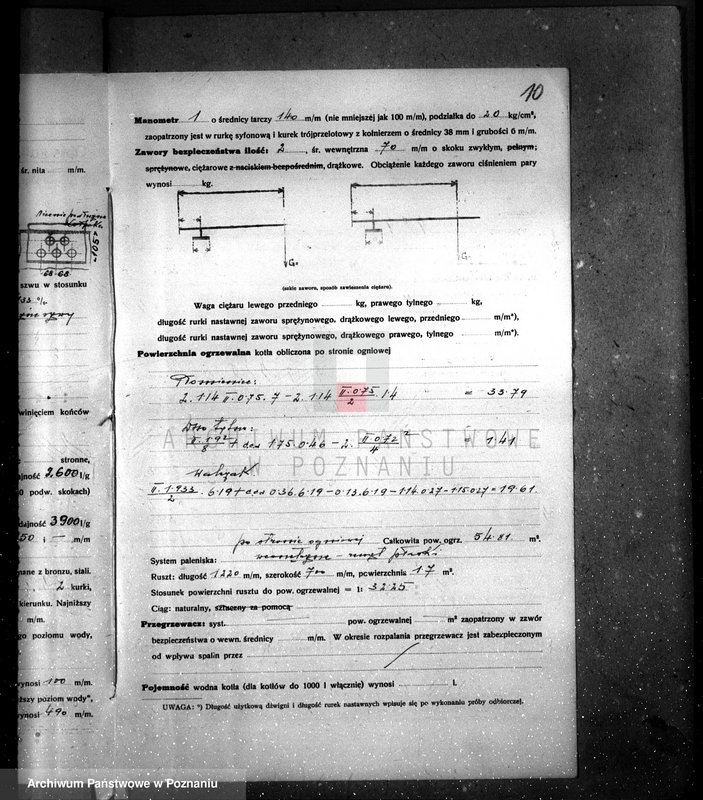 Obraz 14 z jednostki "Zarząd Miejski w Kościanie Rzeźnia Miejska nr woj. kotła 215"