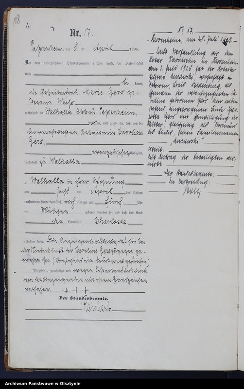 image.from.unit.number "Geburts-Haupt-Register Nr 1 - 75"