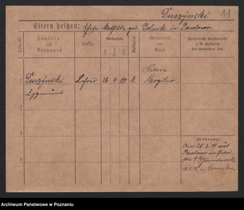 Obraz 13 z jednostki "Duszykowski - Dwojak"