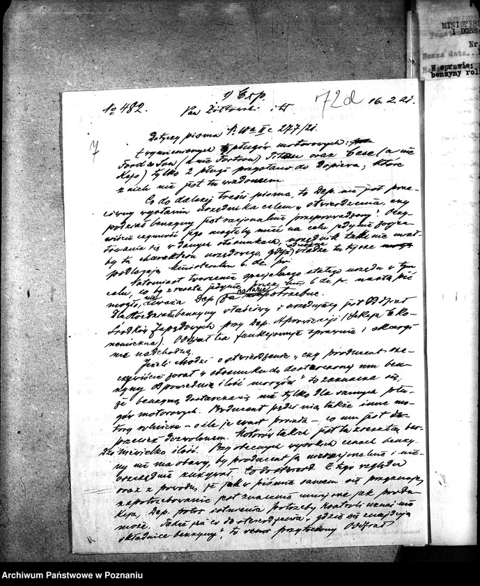 Obraz 11 z jednostki "Sprawy szczegółowo-administracyjne Ropa, benzyna itp.."