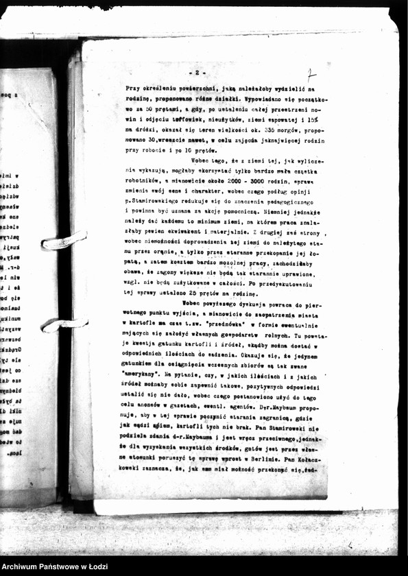 Obraz 13 z jednostki "Protokoły [z posiedzeń Komitetu Robót Publicznych, Komisji Wykonawczej przy Sekcji Rolnej, Zebrania Międzywydziałowe oraz Sekcji Rolnej]"