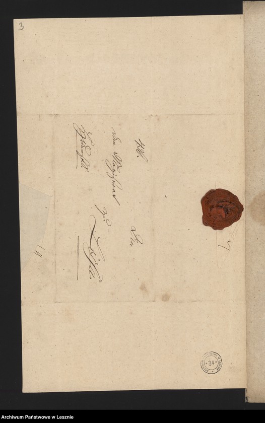 Obraz 5 z jednostki "[Akta über den monatlichen Schrotverkauf des dem Herrn Kämmerer Wolff auf einen Importationspass der Königl. Südpraussischen Kriegs und Domänenkammer vom 3 September 1800 zur Einfuhr bewilligten 10 Centner Schrot]"