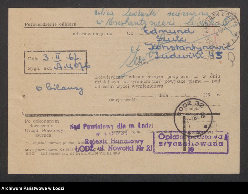 Obraz 11 z jednostki "Edmund Szulc- tkalnia zarobkowa"