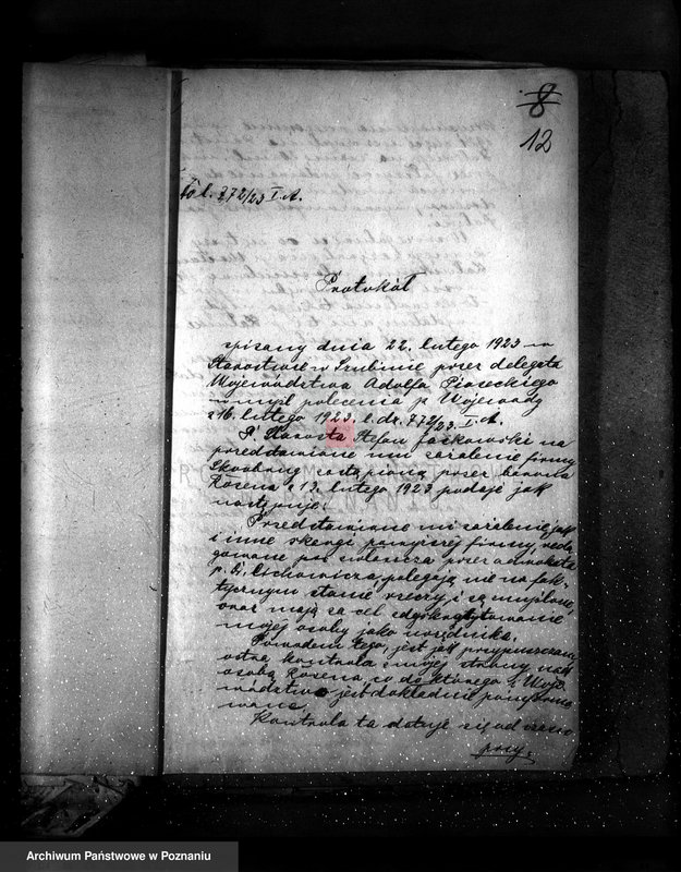 Obraz 17 z jednostki "Majętność leśna Pińsko powiat szubiński"