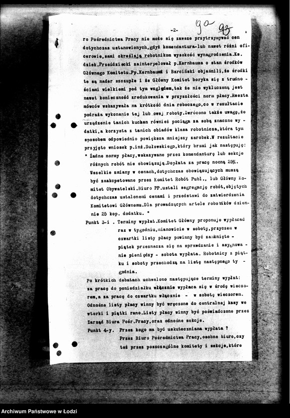 Obraz 12 z jednostki "Korespondencja różnych z Sekcją Zaprowiantowania Miasta"