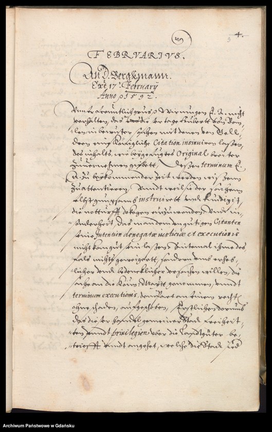 image.from.unit.number "Liber Missivarum de MDXCII, MDXCIII et MDXCIV Annis. Index [adresatów] de Anno 1592 et 1593 et 1594"