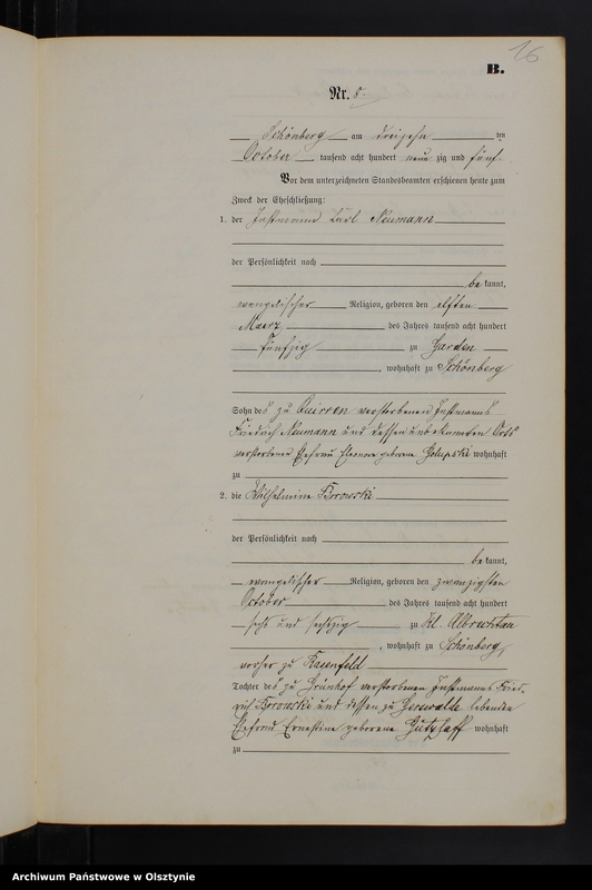 image.from.unit.number "Heiraths-Neben-Register Nr 1 - 19"