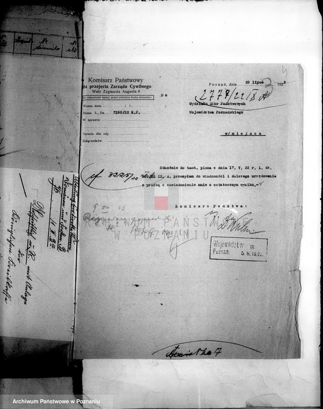 Obraz 8 z jednostki "Sprawy budowlane majątku państwowego Aniołki /m.in. opis budynków z oszacowaniem/"