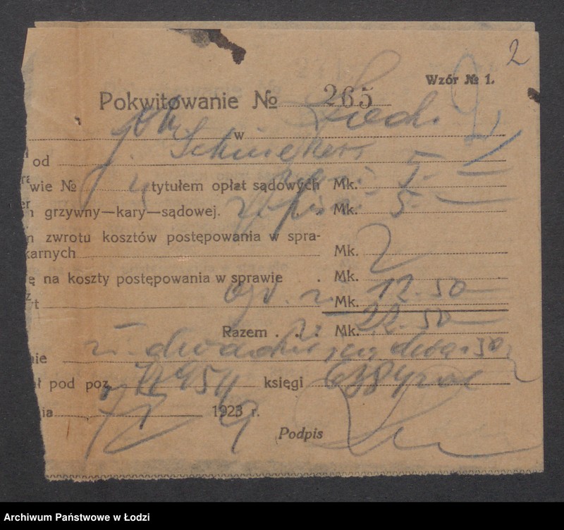 Obraz 4 z jednostki "Juljusz Szmekel - tkalnia zarobkowa"