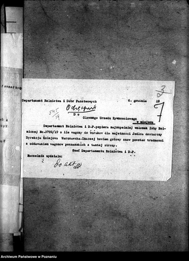 image.from.unit.number "Sprawy ogólno - administracyjne Cukrownictwo, cukrownie i buraki"