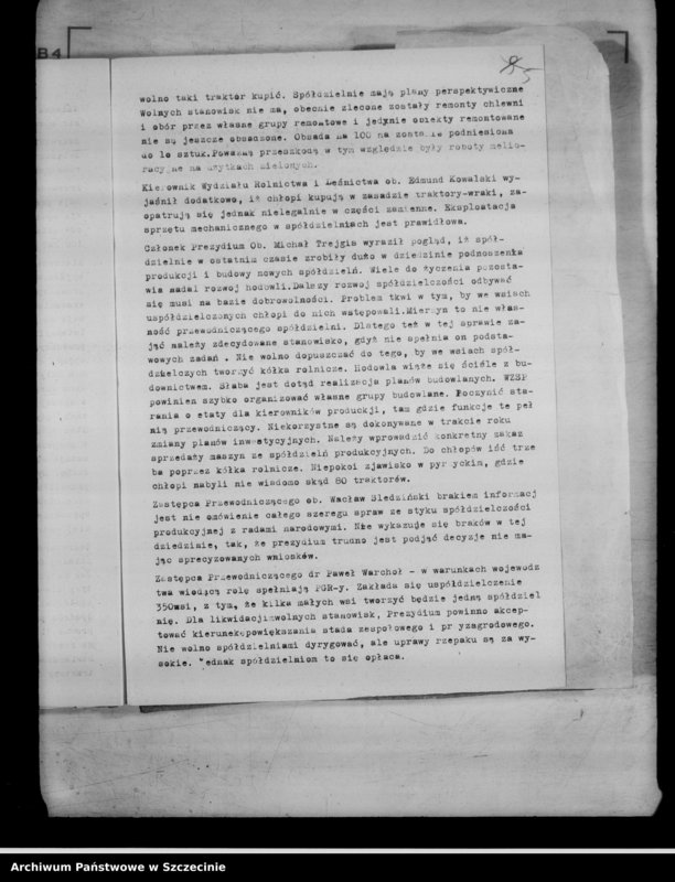 Obraz 9 z jednostki "Protokół posiedzenia Prezydium Wojewódzkiej Rady Narodowej nr 15, miesiąc kwiecień"