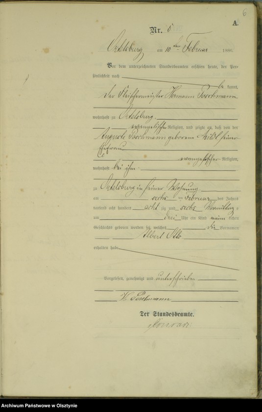 image.from.unit.number "Geburts-Haupt-Register Nr 1 - 86"