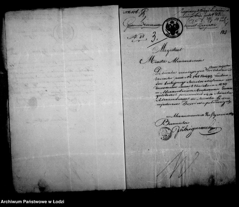 Obraz 13 z jednostki "Akta w przedmiocie przesiedleń"