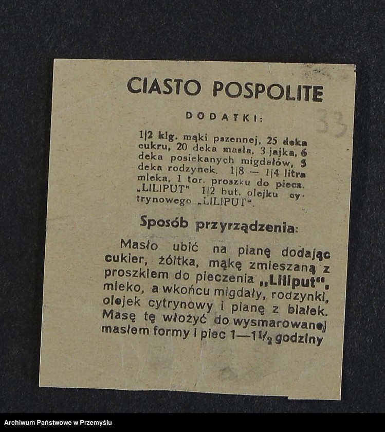 image.from.collection.number "Przepisy kulinarne z kalendarza z 1935 roku"