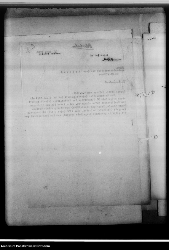 Obraz 7 z jednostki "[Korespondencja w sprawie zaginionych ksiąg kościelnych]"