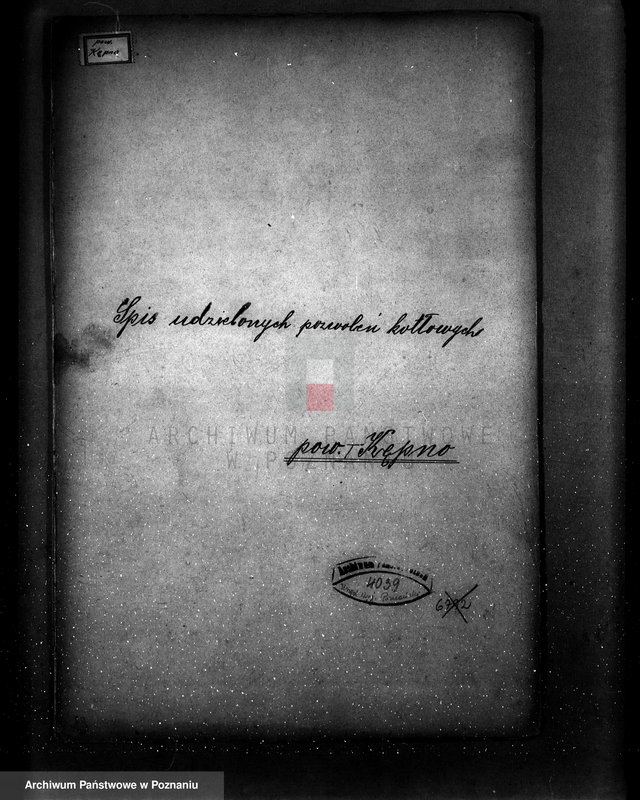 Obraz 4 z jednostki "Spis udzielonych pozwoleń kotłowych pow. kościański"