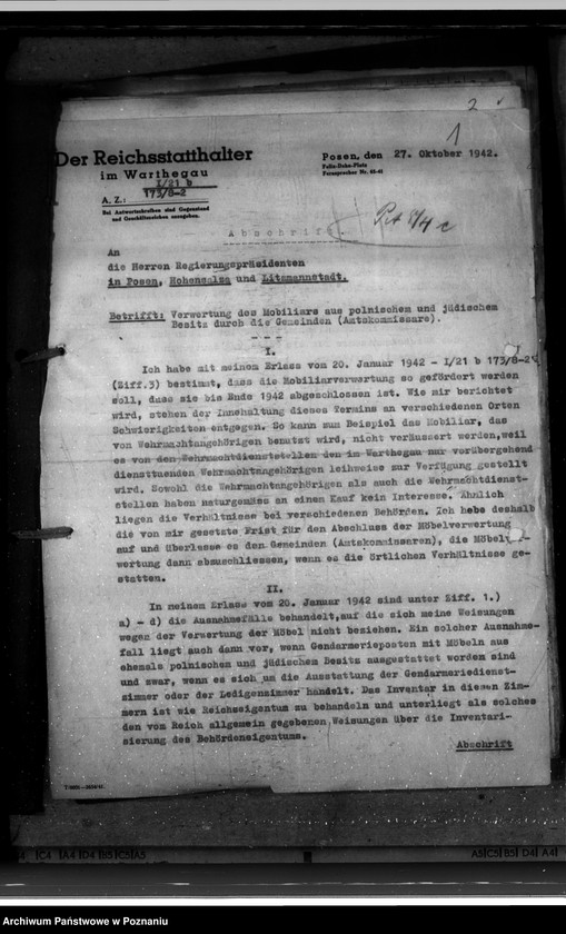 Obraz 5 z jednostki "Bewerbungen um Anstellung"