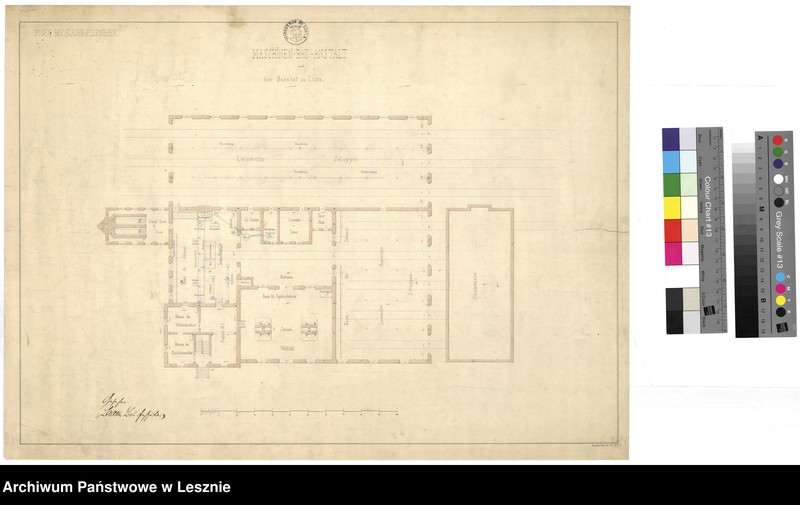 Obraz 9 z jednostki "Leszno miasto. Dokumentacja projektowa - dworzec kolejowy."