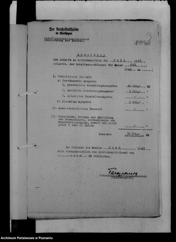 Obraz 17 z jednostki "Betriebsmittel"